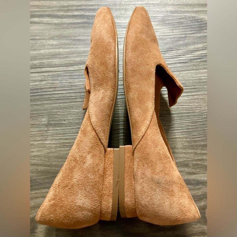 NWOB Able Women’s Size 6M Tobacco Colored Suede Lizbeth Loafers - Picture 9 of 10